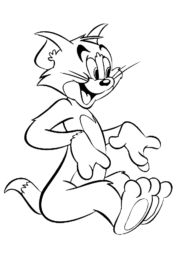 Tom zündet Dynamit an, aber Jerry war schlauer